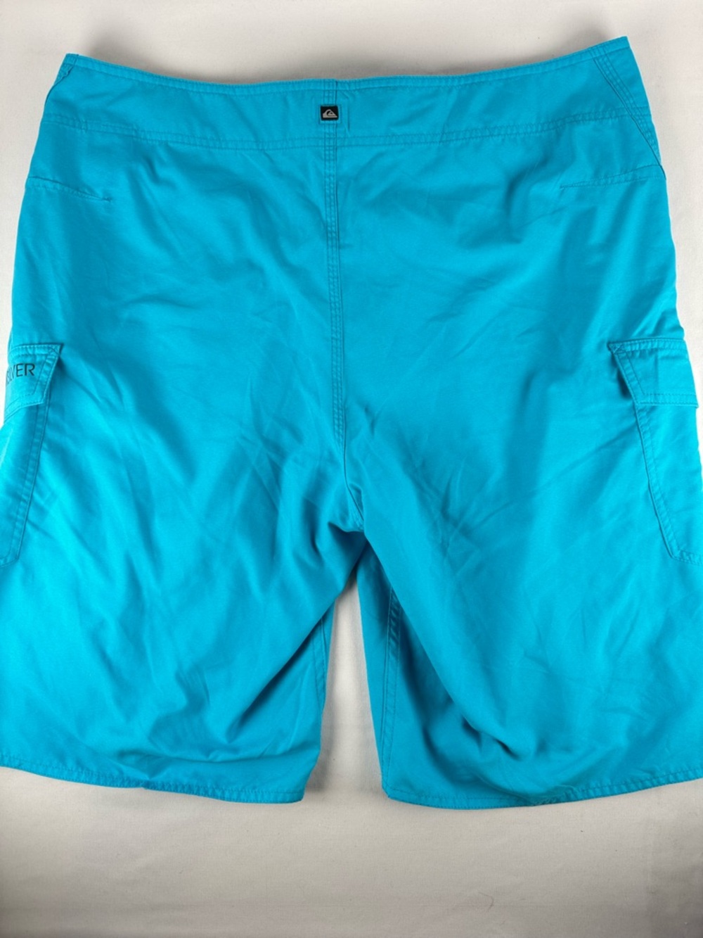 Quiksilver Men’s Bright Turquoise Blue Swim Trunks | size 36 - Picture 3 of 7